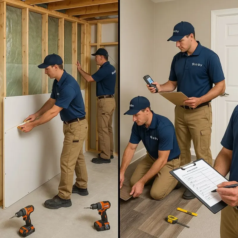 Repairs and Reconstruction process in Sylvania, AL