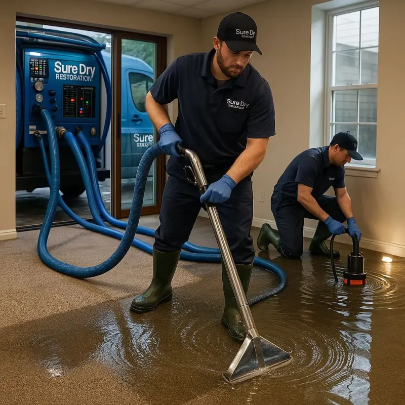 Water Extraction and Removal process in Sylvania, AL